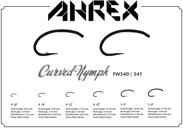 Ahrex FW540-Curved Nymph
