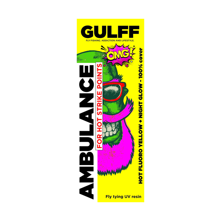 GULFF UV Resin - Ambulance Yellow