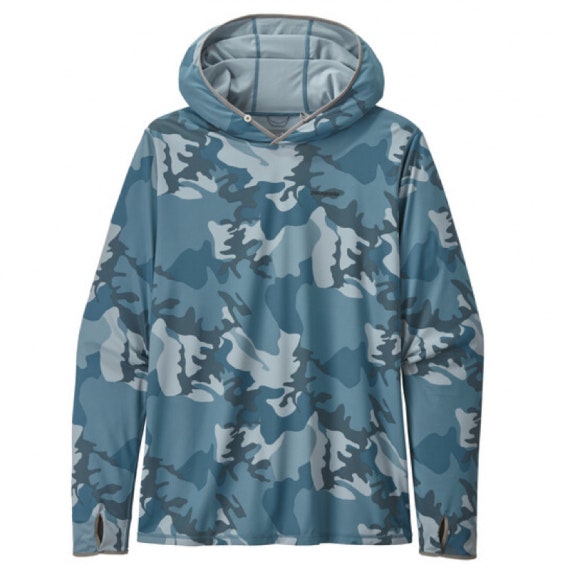 Patagonia Tropic Comfort Hoody II - River Delta Multi: Pigeon Blue