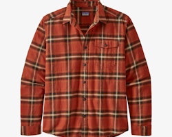 Patagonia Lightweight Fjord Flannel - Lawrence: Hot Ember