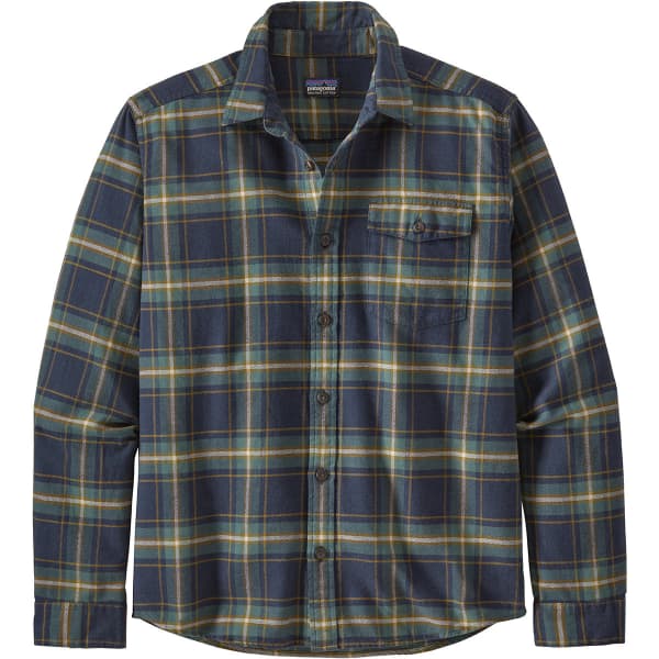 Patagonia Lightweight Fjord Flannel - Lawrence: New Navy