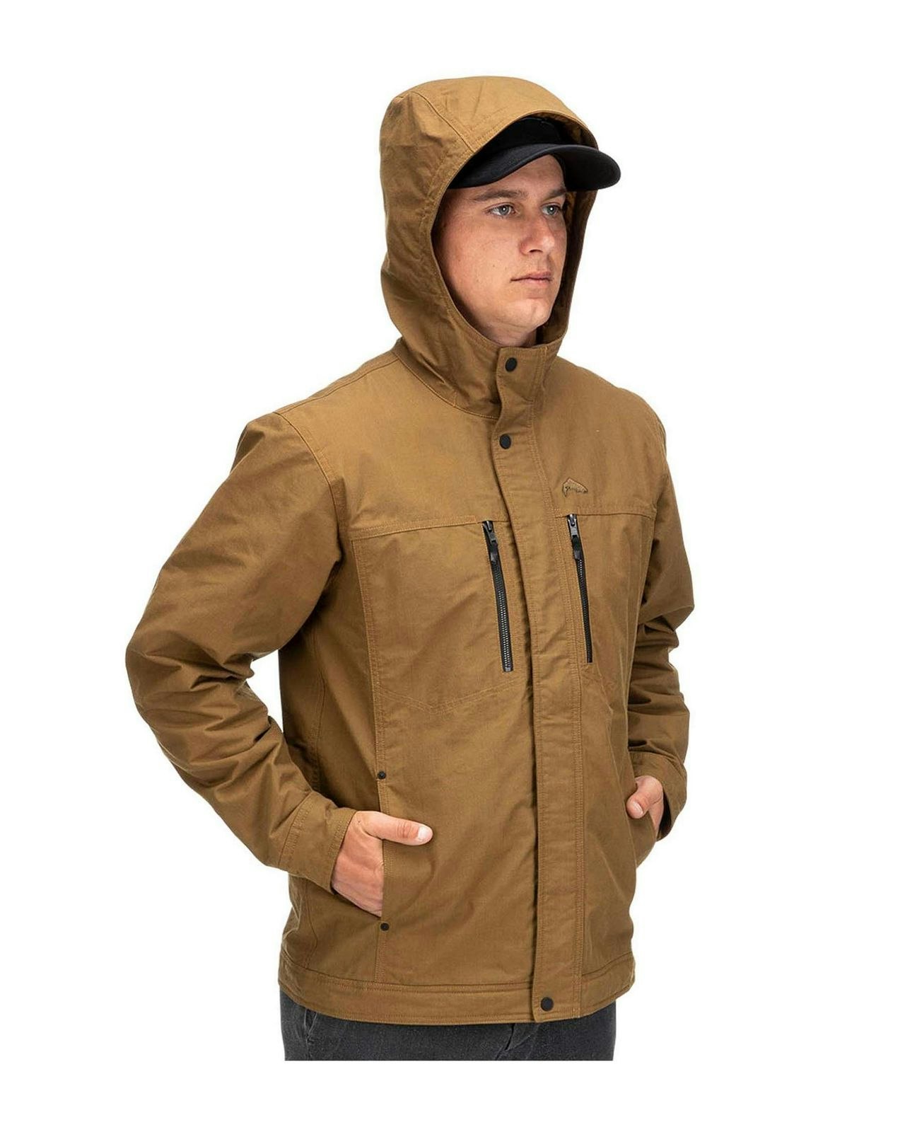 Dockwear Hooded Jacket Dark Bronze