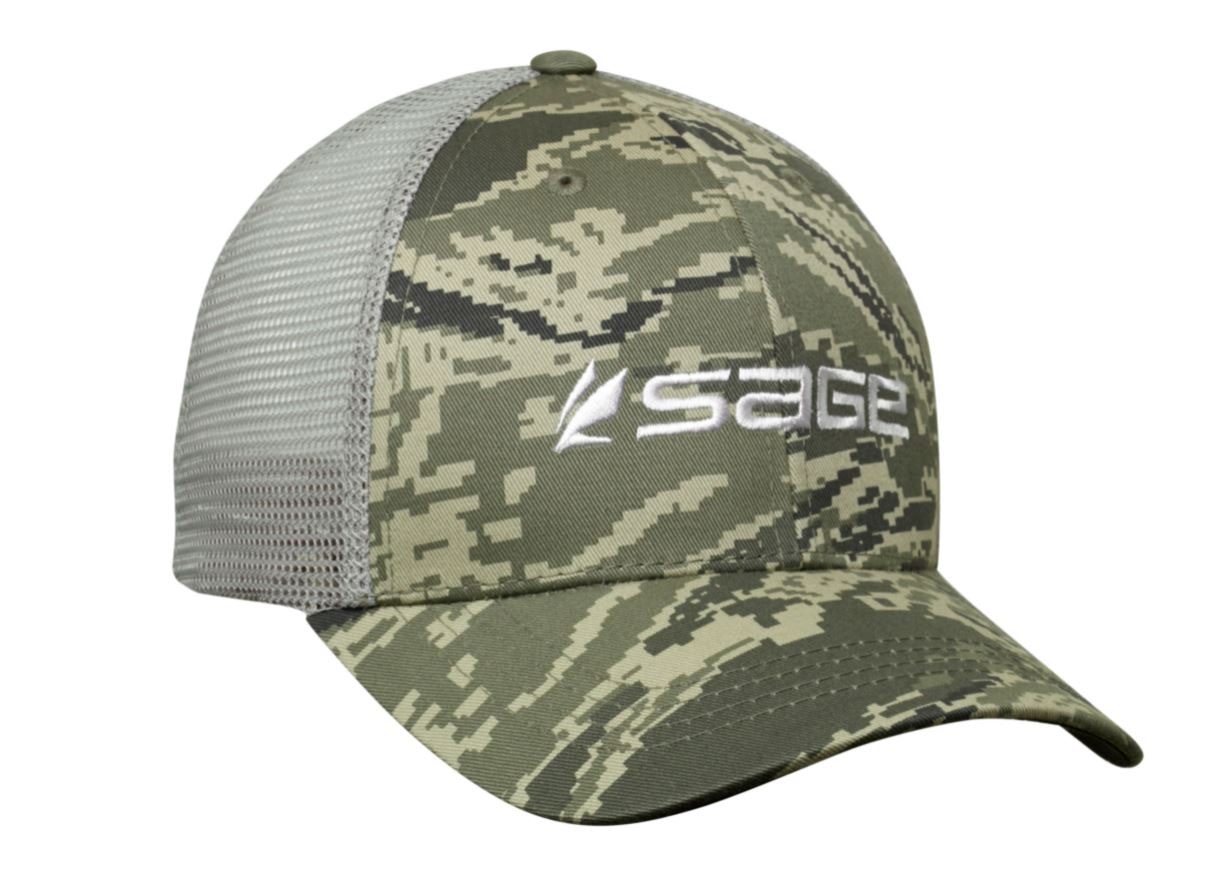 Sage mesh back - Camo