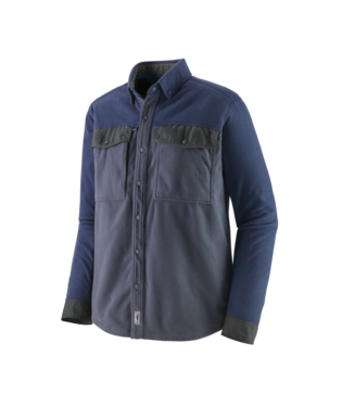 Patagonia M's L/S Early Rise Snap Shirt Smolder Blue