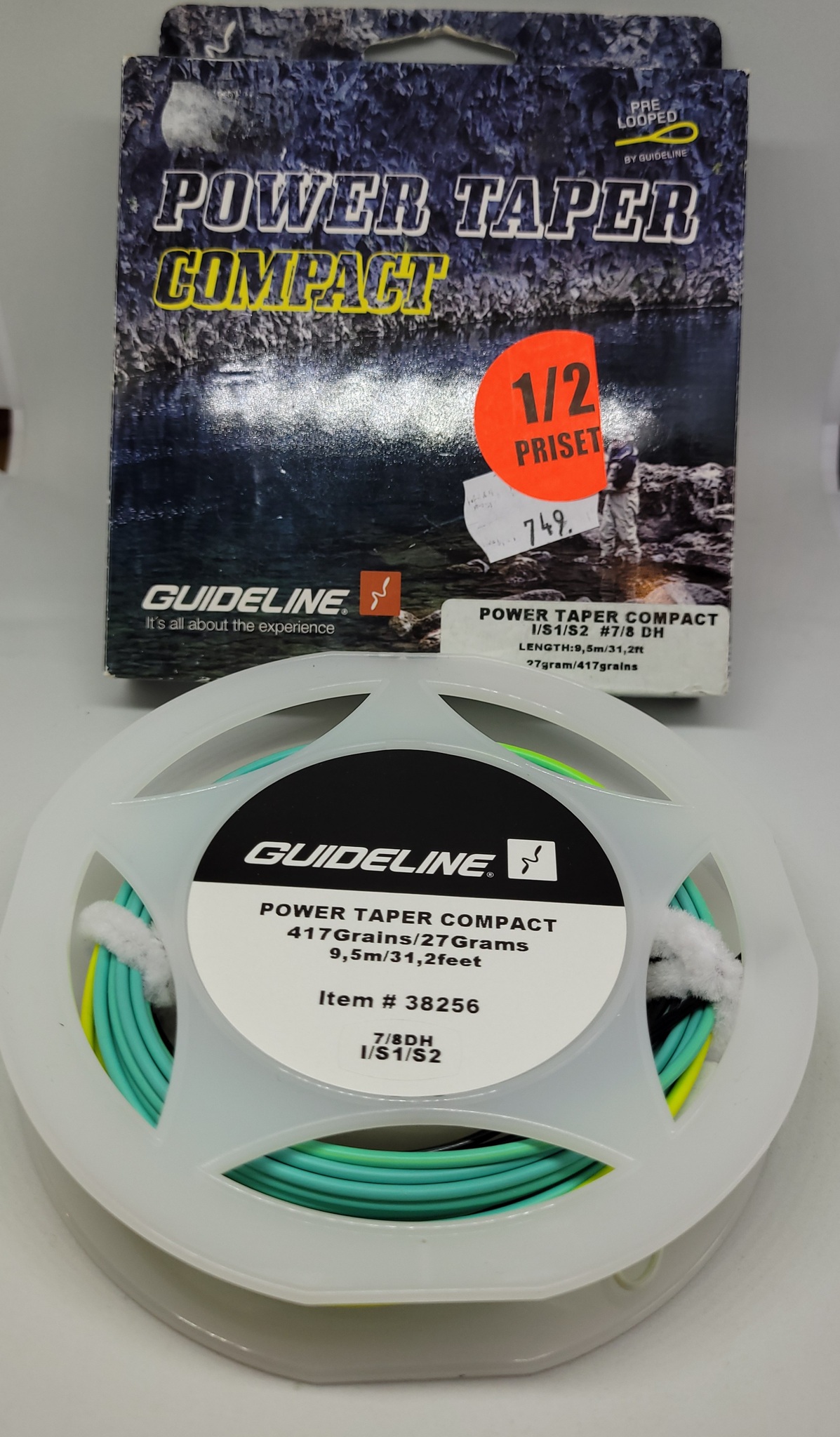 Guideline Power Taper Compact #7/8DH I/S1/S2 9,5m 27g
