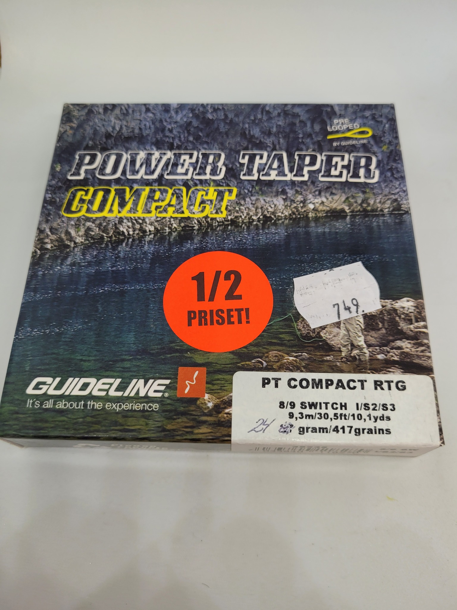 Guideline Power Taper Compact #8/9Switch I/S2/S3 9,3m 24g