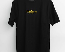 Nam - Black Tee - Yellow Logo