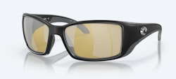 Costa Del Mar - Blackfin -  11 Matte Black - Sunrise Silver Mirror - 580p - L