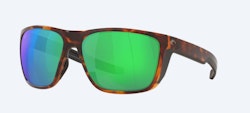 Costa Del Mar - Ferg - 191 Matte Tortoise  -Gren Mirror - 580P - L