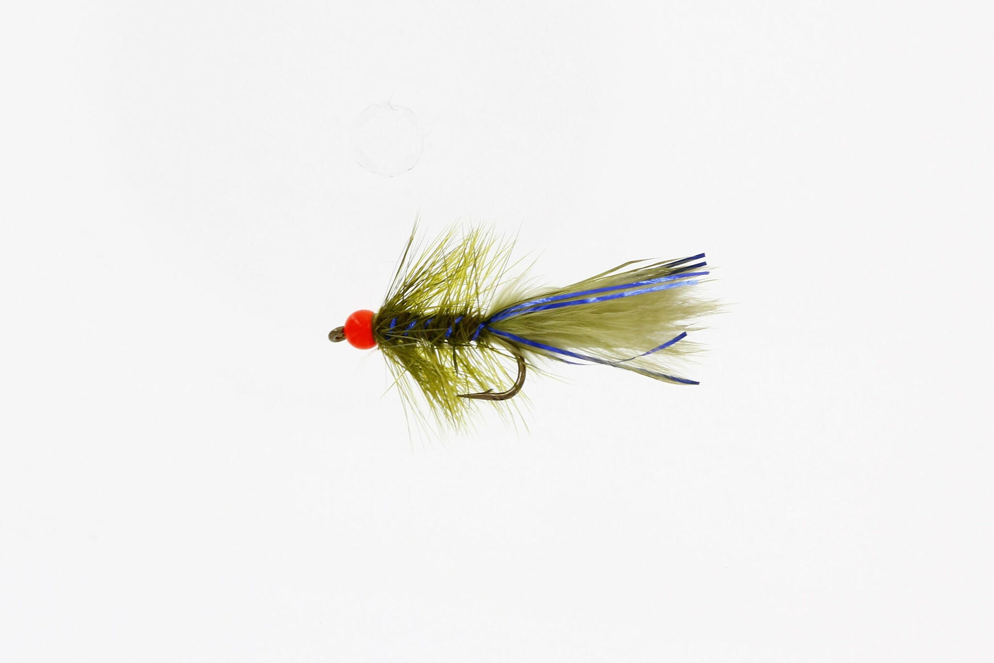Mini Wooly Bugger Olive/Fluo