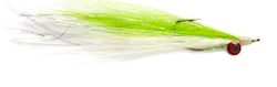 HEAVY CLOUSER CHARTREUSE & WHITE 2/0