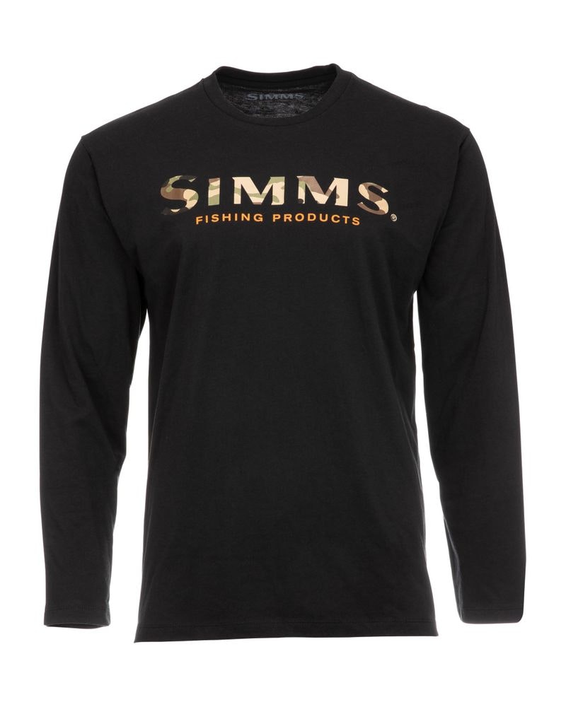 Simms  - Logo Shirt LS  - Black