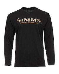 Simms  - Logo Shirt LS  - Black
