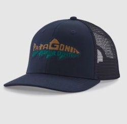 Take a Stand Trucker Hat - New navy wild waterline