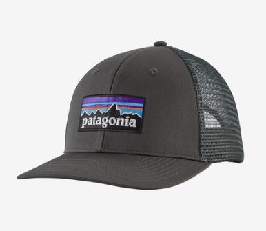 Patagonia P-6 logo Trucker Hat - Forge Grey
