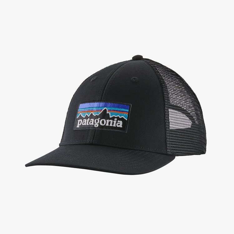 Patagonia P-6 logo Trucker Hat - Ink Black