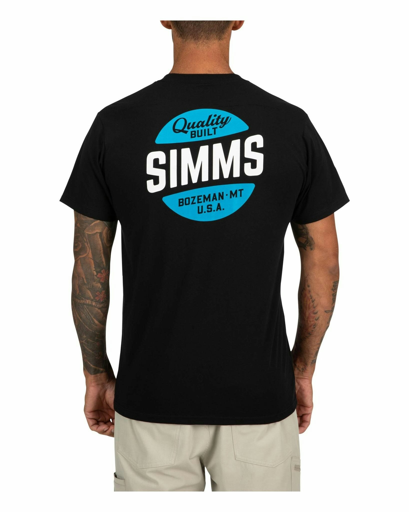 Simms Quality built pocket T-shirt - Black