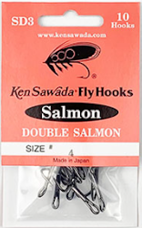 Ken Sawada SD3 Double Salmon Hook