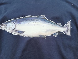 Lax Mörrum T-Shirt Marinblå