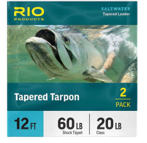 RIO TAPERED TARPON 30/80LB FLUOROCARBON