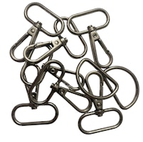 Karabinkrok - Silver - 25 mm