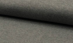 Rundstrikket Ribb - Grey Melange