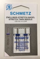Tvillingnål - Stretch  2pk