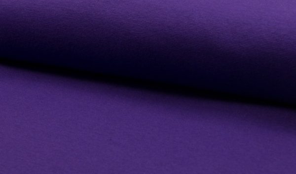 Rundstrikket Ribb - Purple