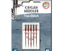 OrganNeedle Top Stitch - 80 - 5-pack