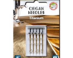 Organ Needle - Titanium 75-90 /5-pack