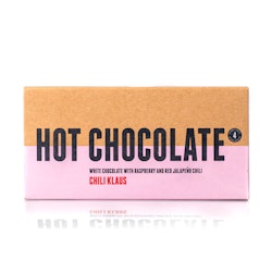 Hot Chocolate - Hvit sjokolade med Raspberry & Rød Jalapeno