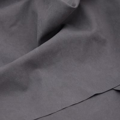 Heavy Washed Canvas - Pewter