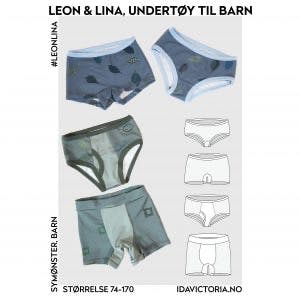 Leon & Lina undertøy til barn (74-170)