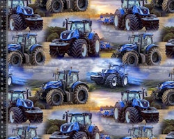 Traktorer - Blå