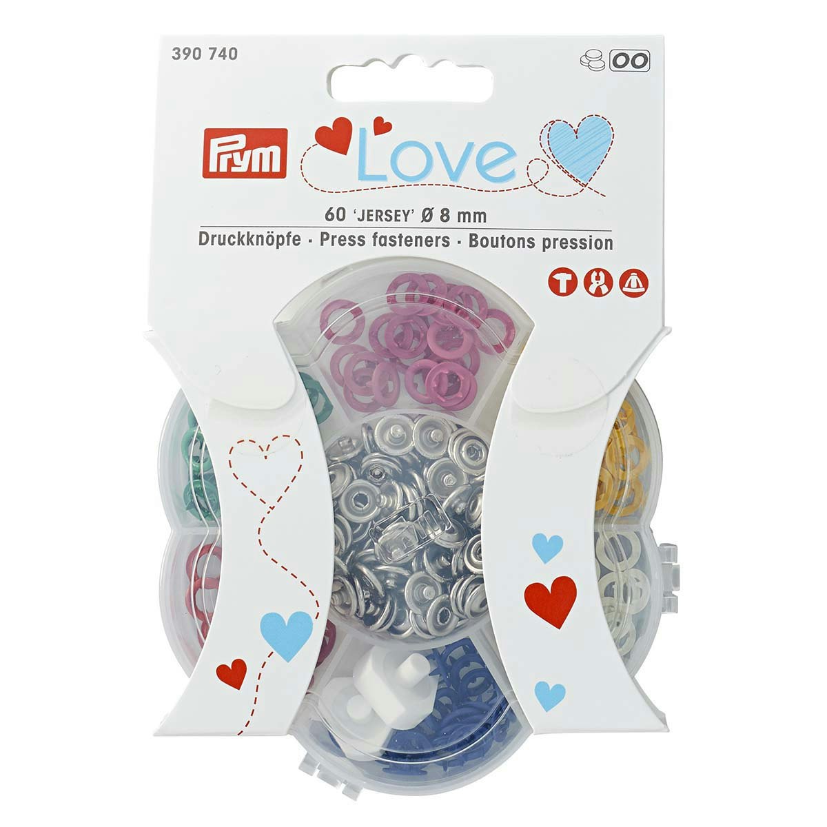 Prym Love trykknapper 8 mm