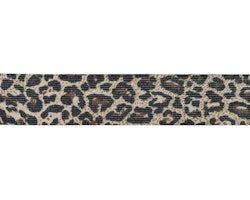 Elastikk  Leopard Sand - 40 mm