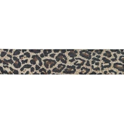 Elastikk  Leopard Sand - 40 mm