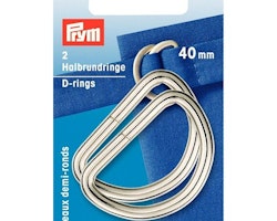 Prym D-Ring 2pk  -  40mm