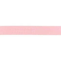 Ensfarget elastikk  Lys Rosa - 20-25mm