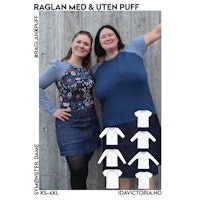 Raglan med og uten puff