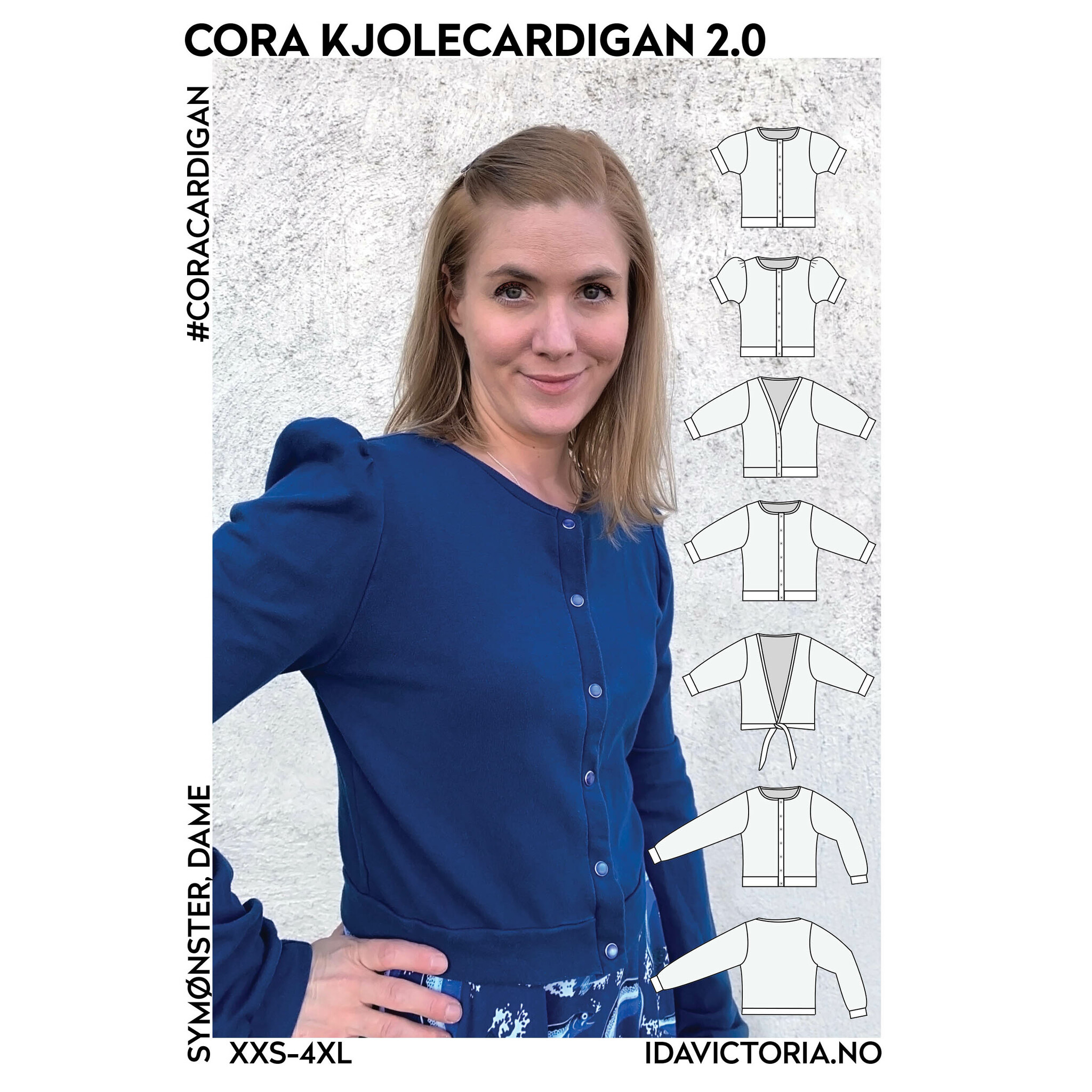 Cora kjolecardigan