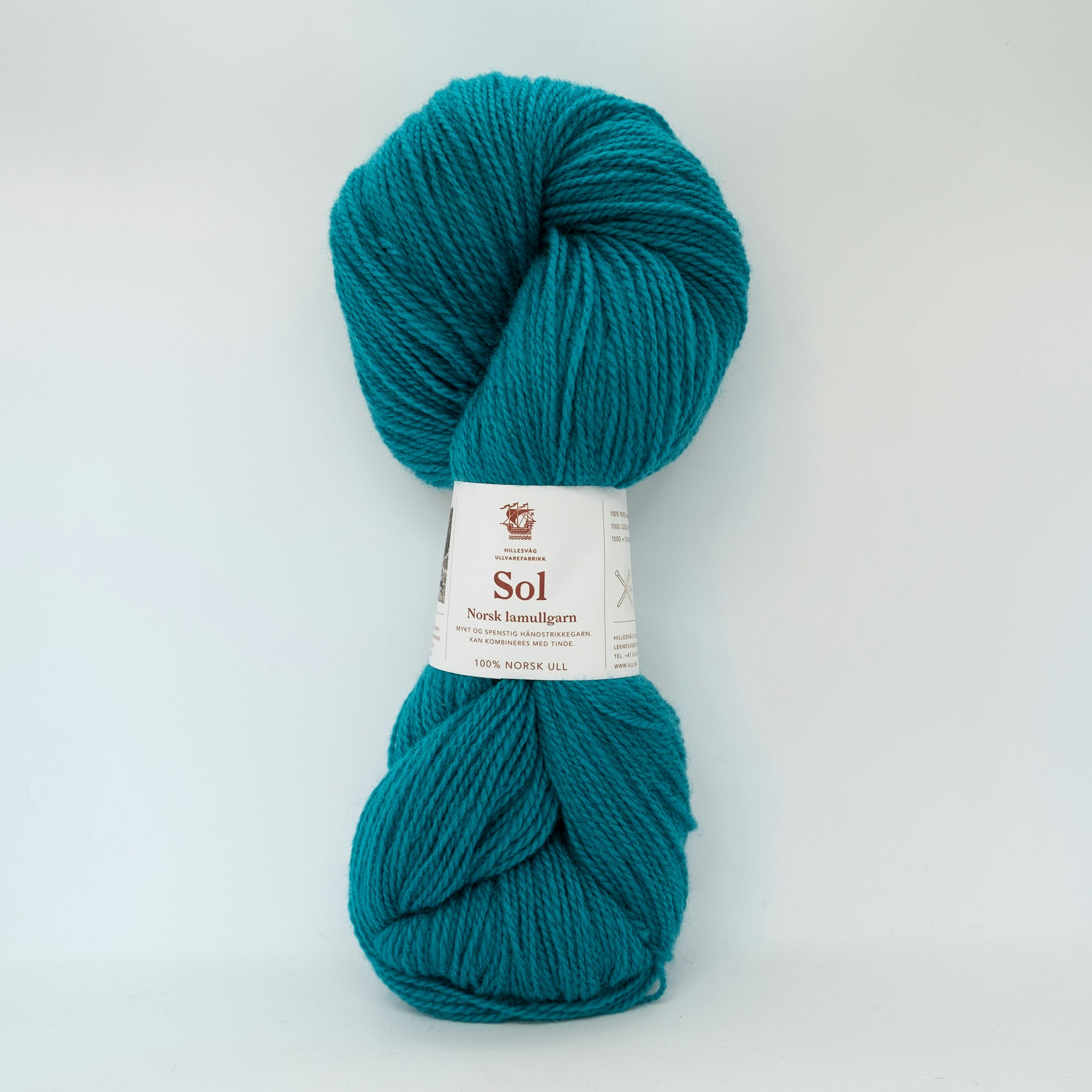 Sol Lamullgarn - Lys Petrol (434)