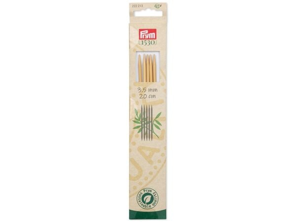 Prym Bambus Settpinner 5stk – 3,5 mm – 20cm