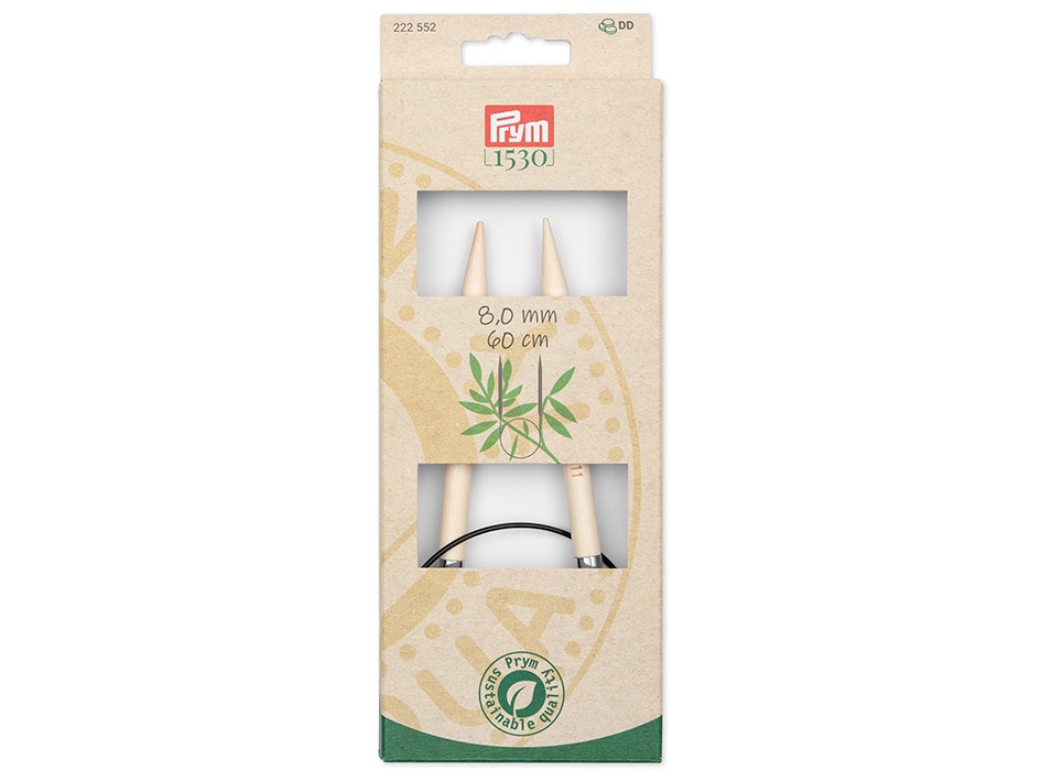 PRYM BAMBUS RUNDPINNE 60CM – 10mm
