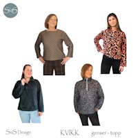 Kvikk Genser - Topp - Sias Design