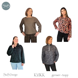 Kvikk Genser - Topp - Sias Design