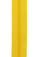 Glidelås Gul -  6mm - 1 m