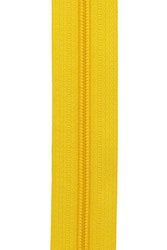 Glidelås Gul -  6mm - 1 m