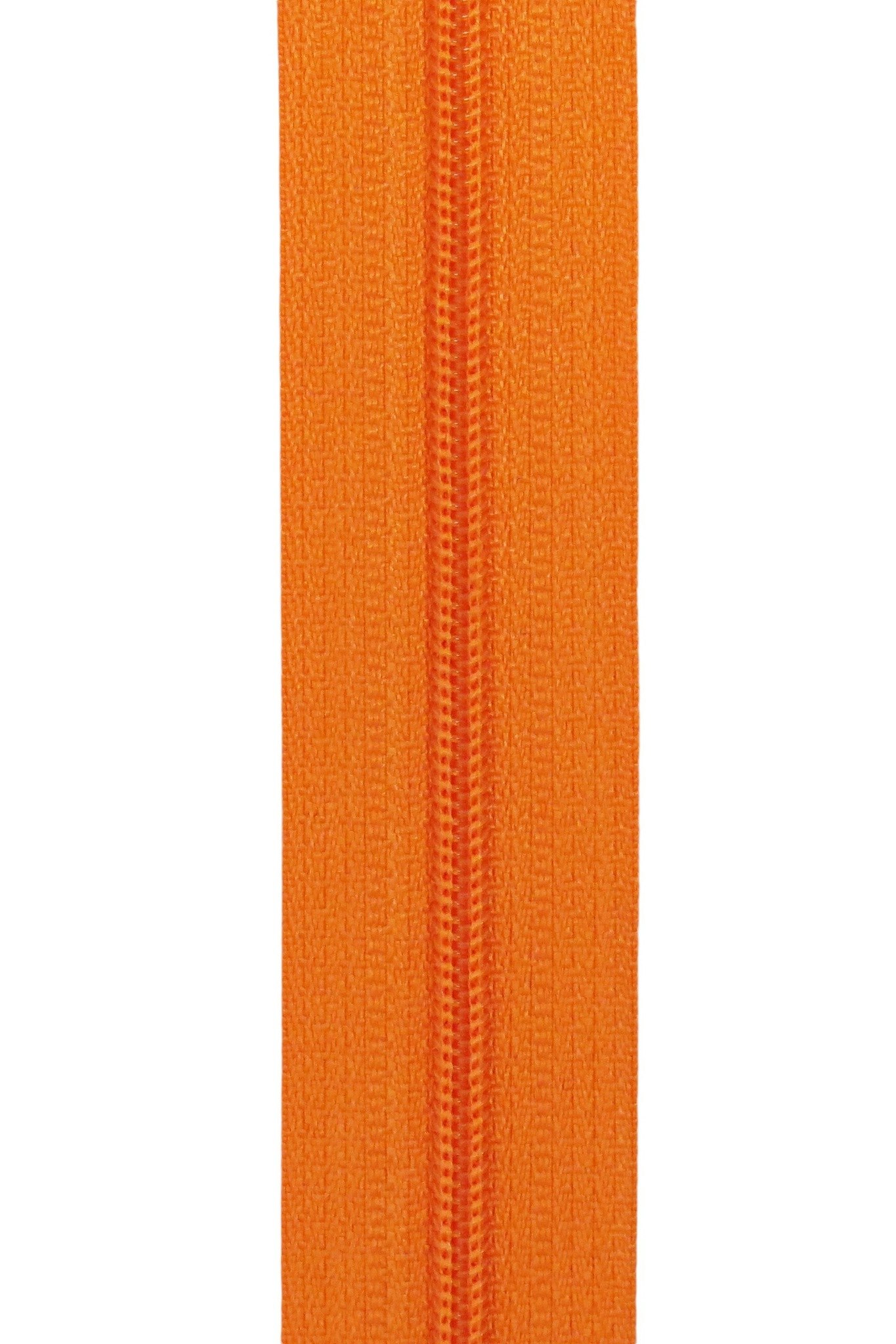 Glidelås Orange -  6mm - 1 m