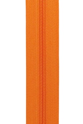 Glidelås Orange -  6mm - 1 m